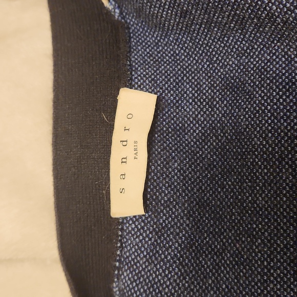 Sandro Juste Lightning Bolt Open-Front Cardigan - Picture 6 of 9